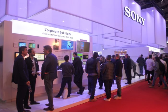 ISE 2020: Sony TEOS 2.2 - system do zarządzania miejscem pracy zaprezentowany podczas targów w Amsterdamie. Podstawą ma być automatyzacja i IoT.