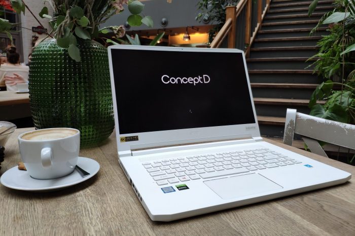 RECENZJA: Acer ConceptD 7 Pro - mobilna stacja robocza w nietuzinkowym stylu. Co potrafi kombinacja procesora Intel Core i7-9750H i karty graficznej Nvidia Quadro RTX 5000?