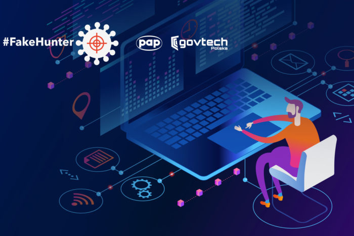 Zautomatyzowana walka z fake newsami. Oprogramowanie stworzone przez GovTech i PAP, #FakeHunter, zostało udostępnione na zasadach otwartej licencji.