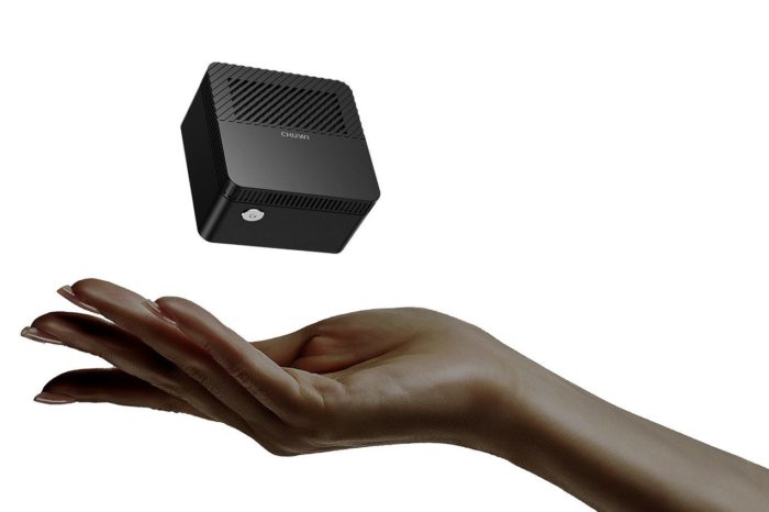 Chuwi Larkbox - nowy miniPC chińskiego producenta, jest prawdopodobnie najmniejszym pełnoprawnym komputerem PC. Waży mniej niż twój smartfon.