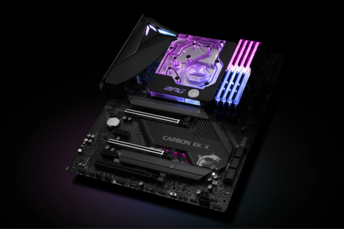 MSI MPG Z490 Carbon EK X - nowa płyta główna z wbudowanym, podświetlanym chłodzeniem wodnym w ofercie tajwańskiego produccenta.