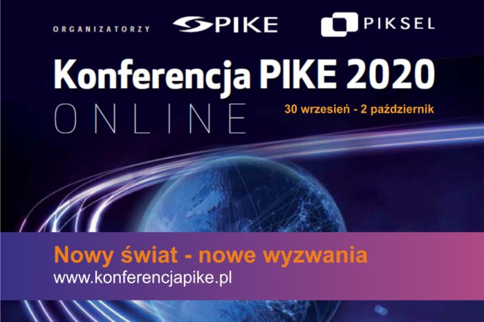 Konferencja PIKE 2020 „Nowy świat – nowe wyzwania” Liderzy branży telekomunikacji i mediów o nowych wyzwaniach i przyszłości branży w czasach nowej rzeczywistości spowodowanej pandemią.