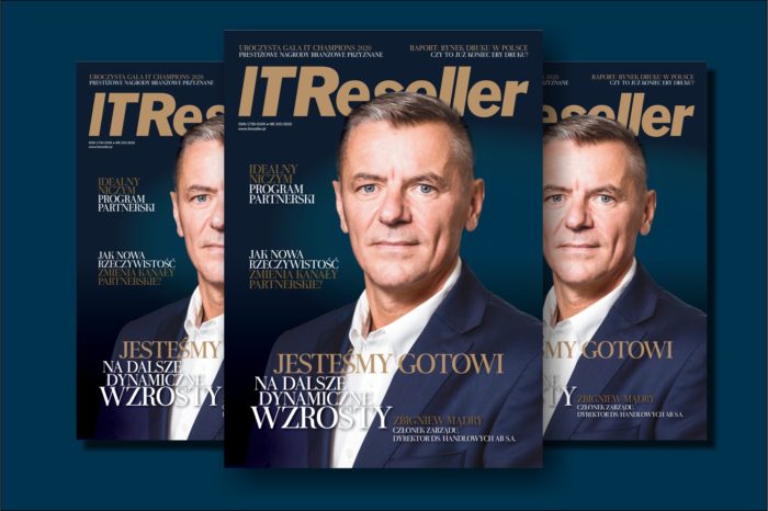 Najnowszy numer IT RESELLER nr. 335/2020 - IT Champions 2020 - Biznes, współpraca i Programy Partnerskie oraz Raport Rynek Druku w Polsce.