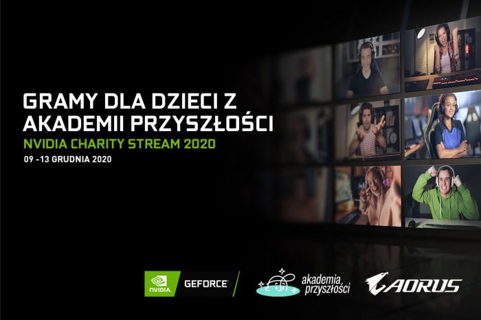 NVIDIA Charity Stream za nami, podczas charytatywnej 100-godzinnej transmisji zebrano ponad 140 tysięcy złotych dla dzieci z Akademii Przyszłości.