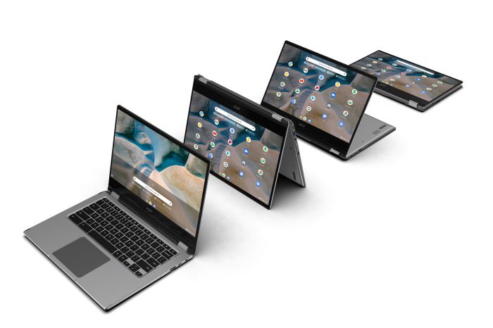 CES 2021: Acer wprowadza na rynek Chromebook Spin 514 - pierwszy Chromebook z układami APU AMD Ryzen 3000C.