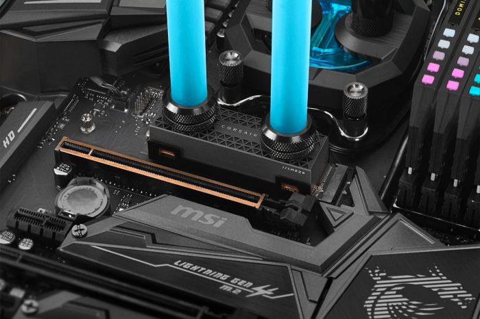 Corsair wprowadza dwa nowe, szybkie nośniki SSD M.2 NVMe 4.0: Corsair MP600 CORE, Corsair MP600 PRO i chłodzony cieczą MP600 PRO Hydro X Edition.