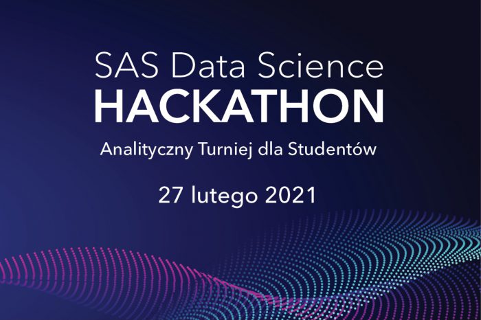 Przed nami kolejna edycja SAS Data Science Hackathon (27 luty) będąca wyzwaniem dla studentów, aby sprawdzić umiejętności analityczne w praktyce i stworzyć projekt z misją.