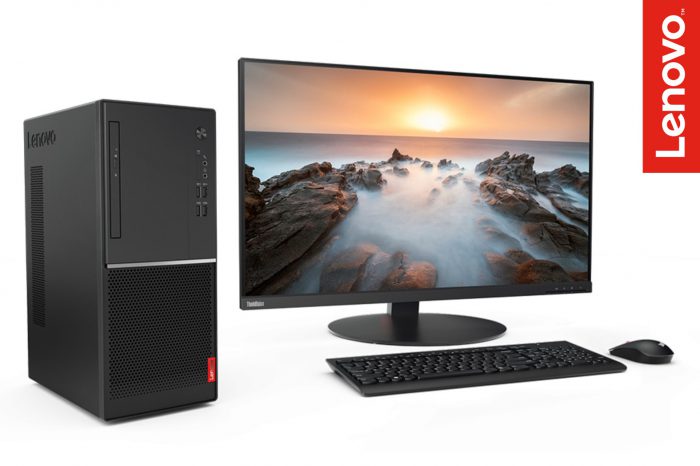 Lenovo V55t to biurowy desktop, kompaktowe gabaryty i stylistyka charakterystyczna z linią laptopów ThinkPad, która jest tu jak najbardziej na miejscu. Dla kogo i do jakich zadań Lenovo zbudowało ten niewielki PC?