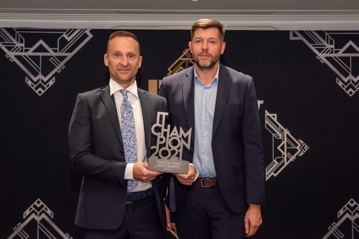 IT Champions 2021: Tech Data Polska ze statuetką IT Championa w kategorii "Dystrybutor specjalizowany".