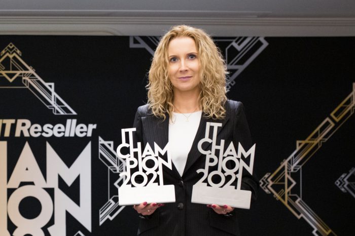 IT Champions 2021: Patrycja Gawarecka, po raz kolejny zwycięża w kategorii najlepszego dyrektora sprzedaży i marketingu.
